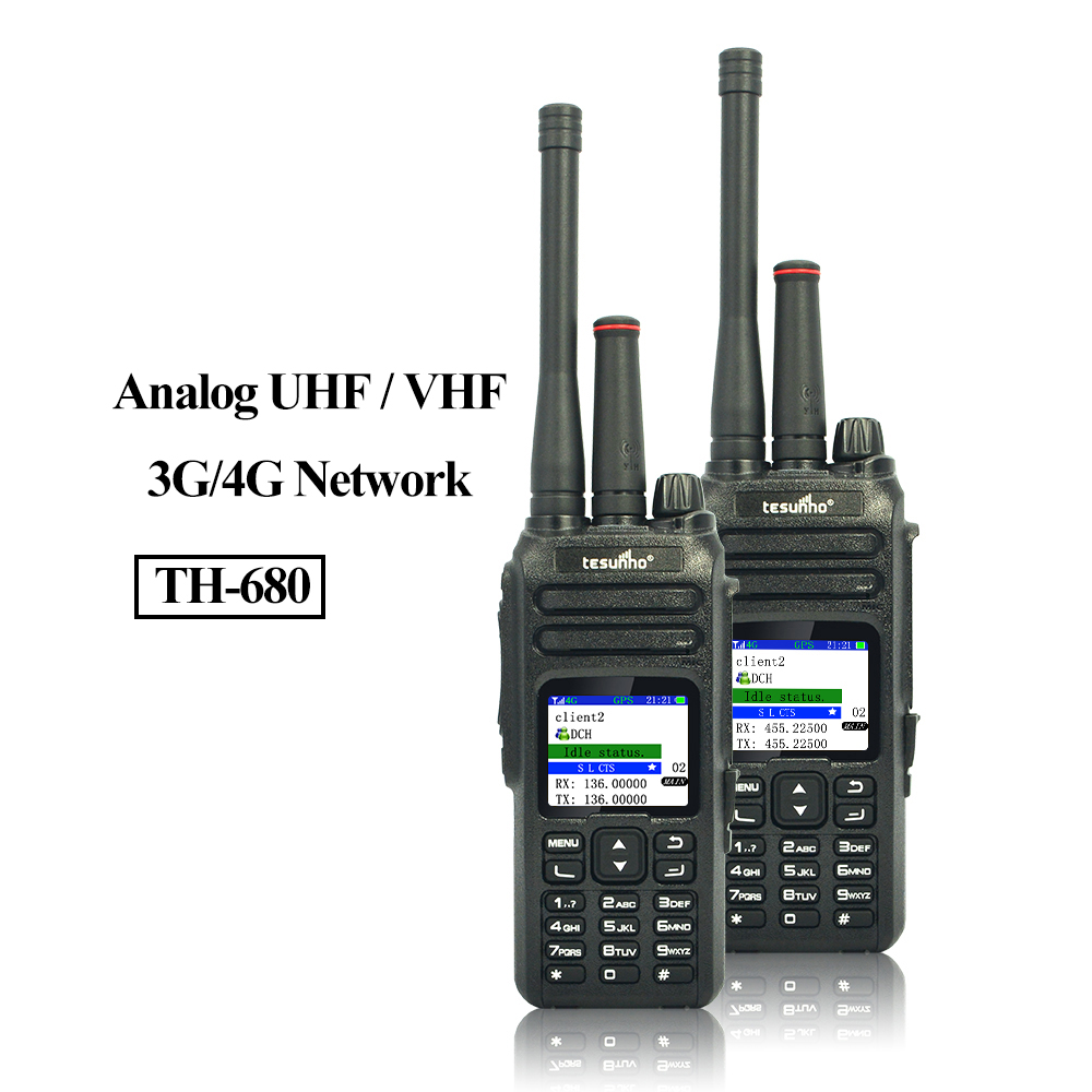 Analog Network Sim Card Radio For Mining TH-680